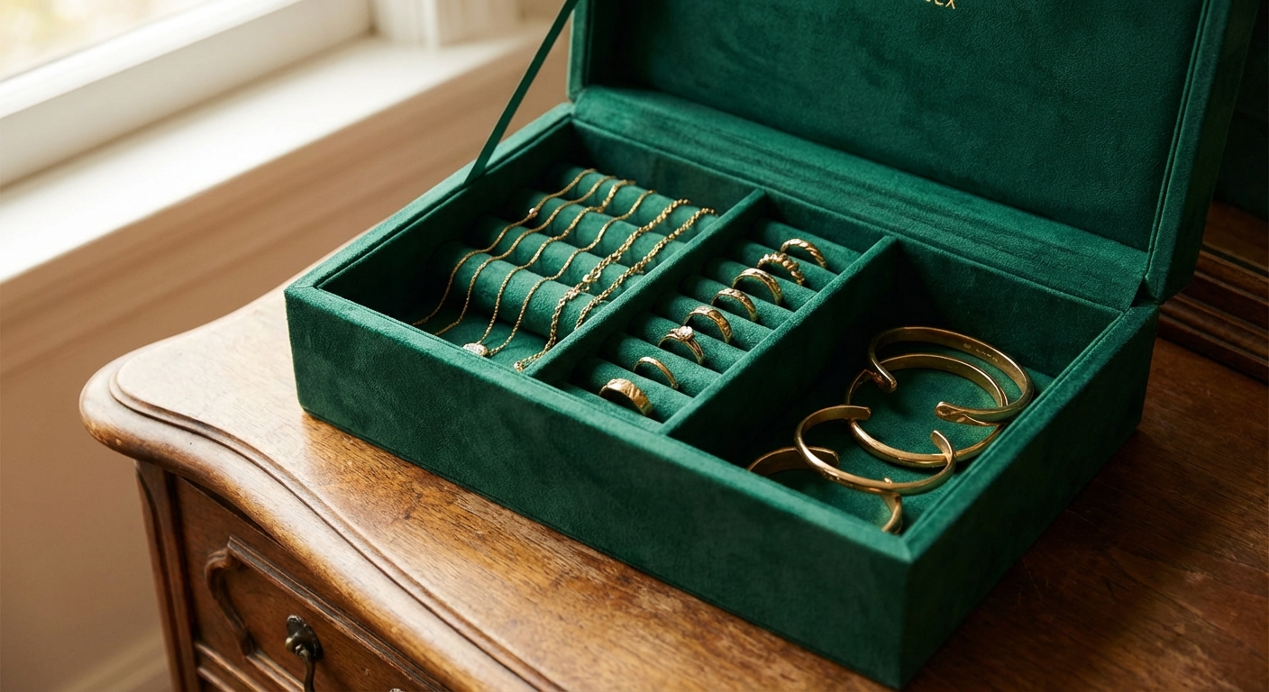 Como Guardar Joias de Ouro Corretamente: Dicas Para Durar uma Vida Inteira