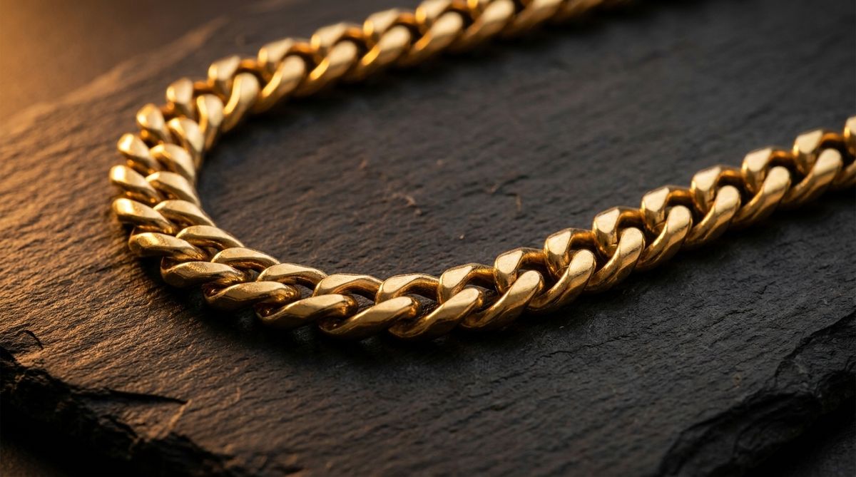 Corrente Masculina de Ouro em Goiânia: Tipos de Elo e Espessura