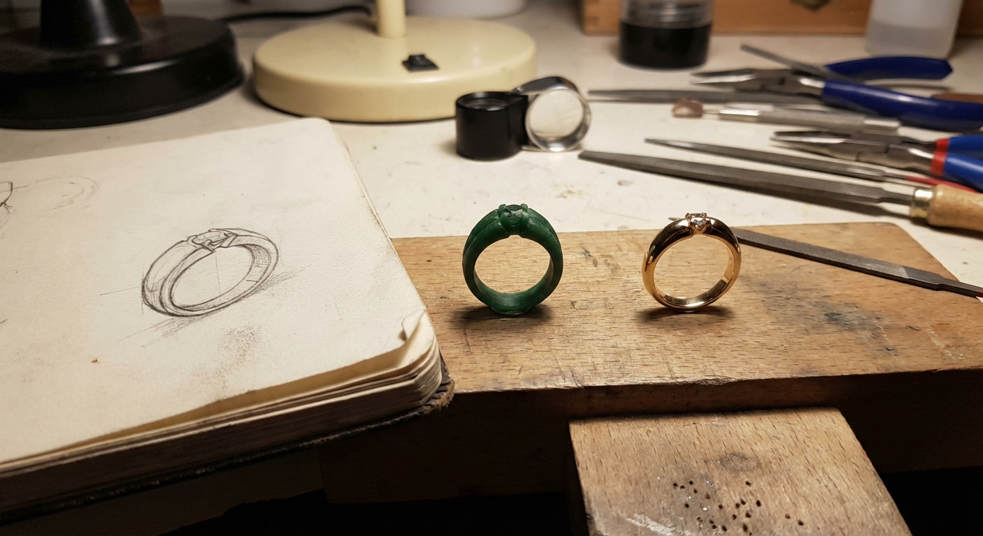 Do Rascunho ao Ouro: Como Nasce o Design de Uma Joia Artesanal em Goiânia