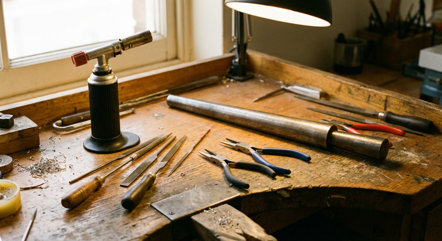 Ferramentas do Ourives: Os Instrumentos que Transformam Ouro em Arte