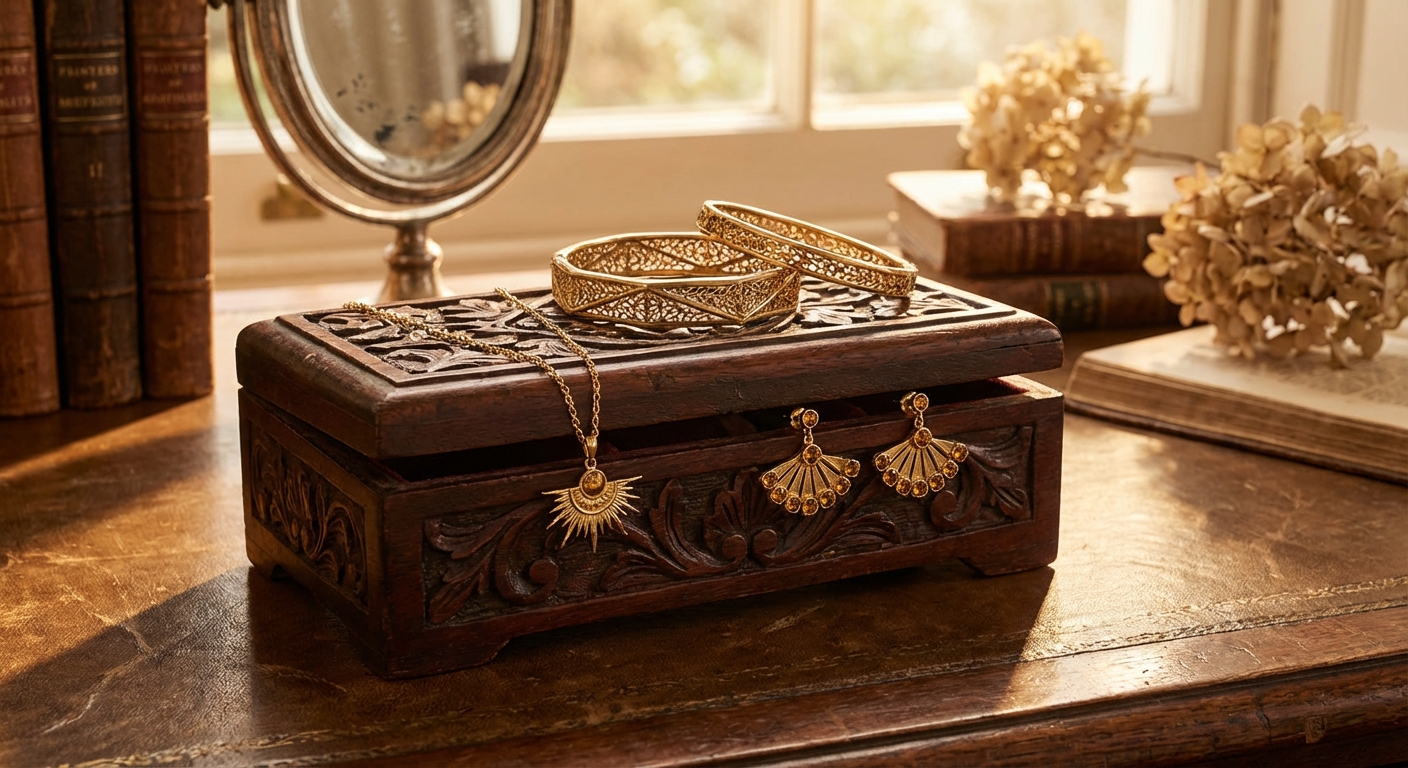 Joias Vintage em Ouro: A Tendência Que Voltou Com Tudo em Goiânia em 2026