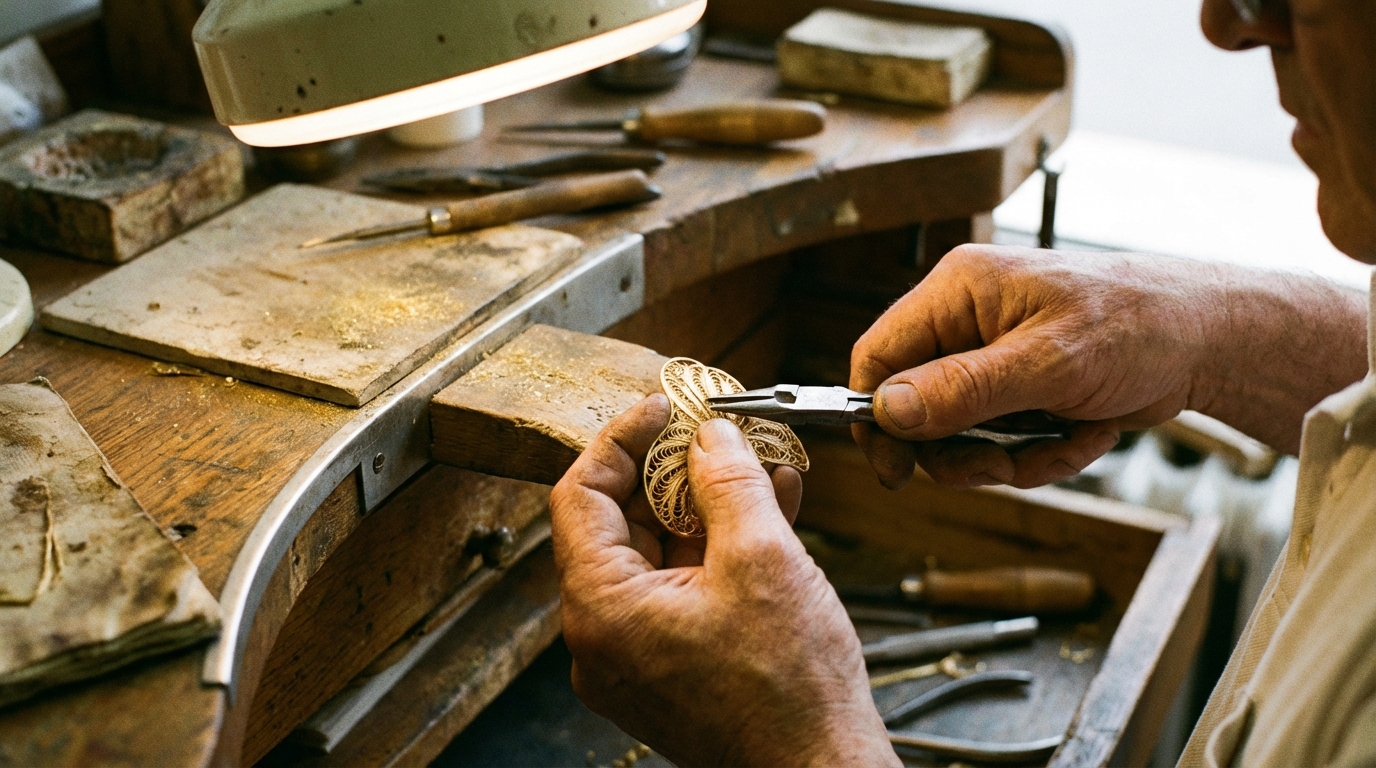 O Que Faz um Ourives? A Profissão Que Transforma Metal em Arte em Goiânia