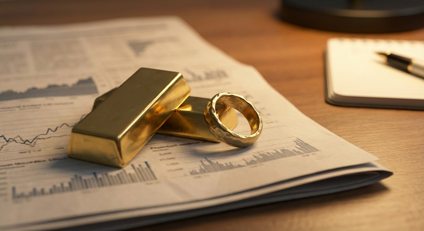 Ouro Como Investimento em 2026: Joias, Barras ou Fundos — O Que Faz Mais Sentido?