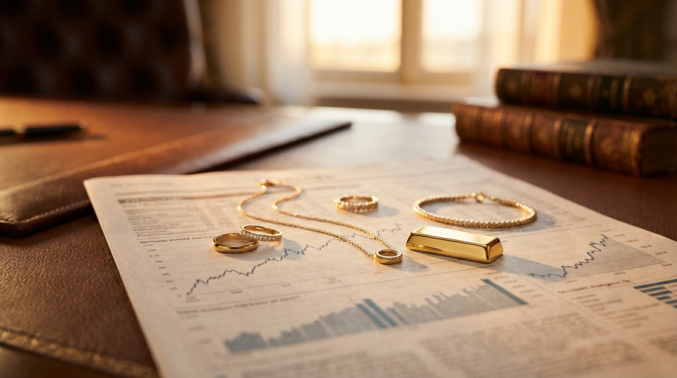 O Ouro Nunca Esteve Tão Caro: Vale a Pena Comprar Joia de Ouro Agora?
