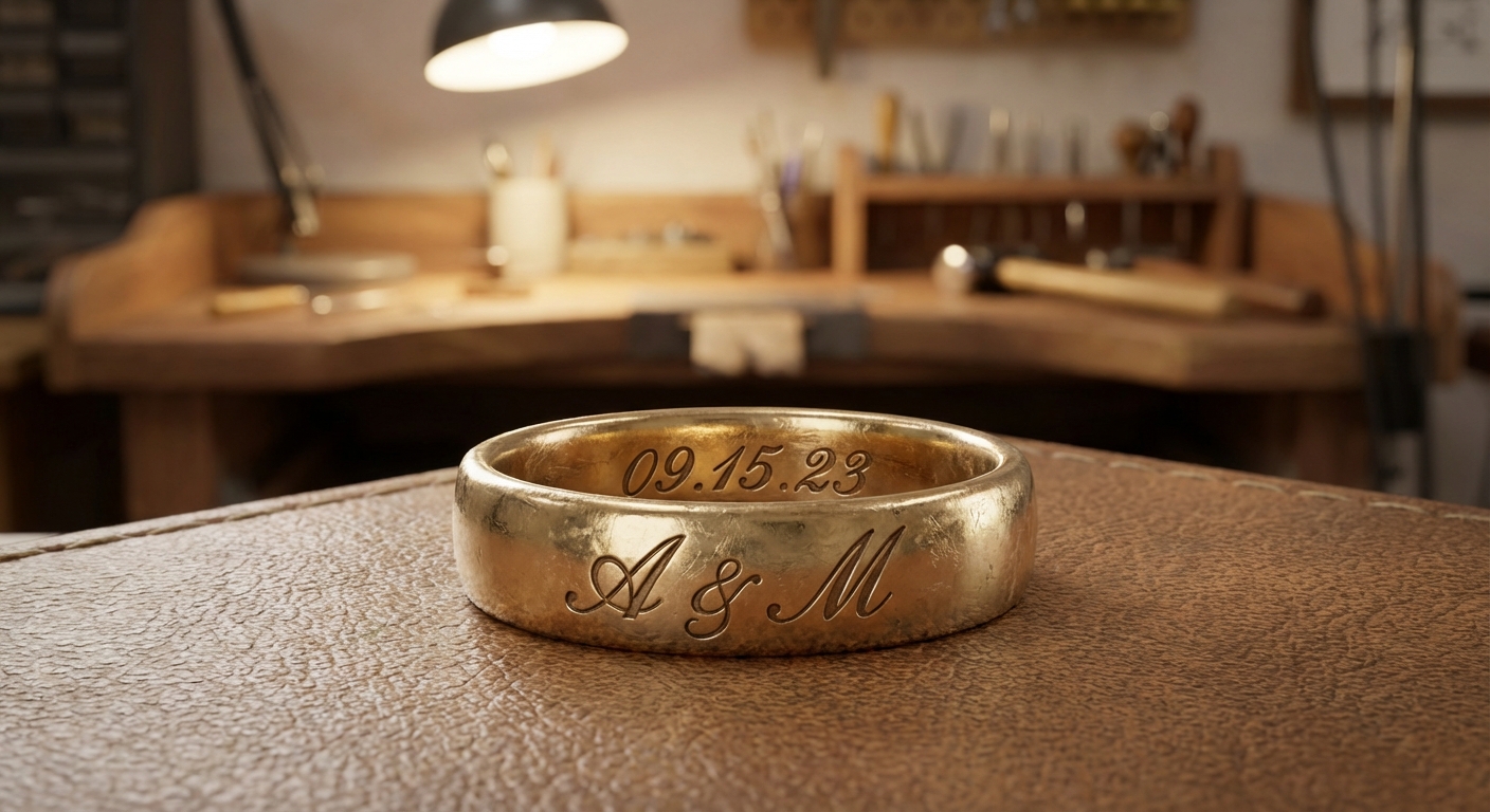 Como Personalizar Sua Aliança de Casamento: Gravações, Iniciais e Detalhes Únicos