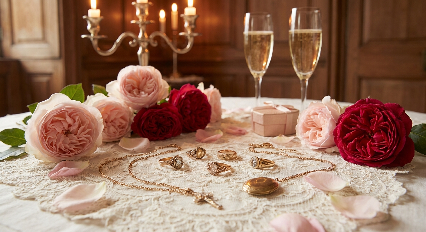 Presente de Aniversário de Casamento: Qual Joia Dar em Cada Data Especial