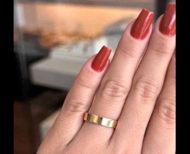 Alianca AO 4mm quadrada